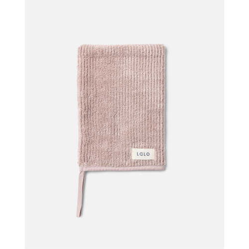 The Ribbed Bath Mitt - Rose / 2 Pack