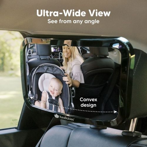 KeaBabies Baby Car Mirror