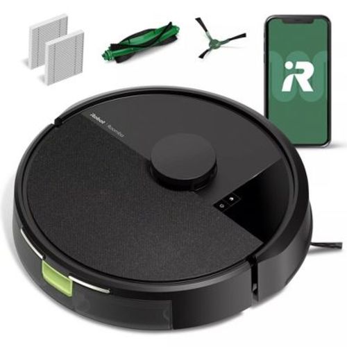 iRobot Roomba 105 Cordless Vacuum Q312020 5.8" Cleaning Path Black