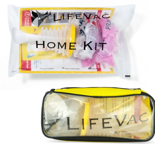 LifeVac Home and Travel Kit Bundle - Toddler and Adult Choking First Aid Device