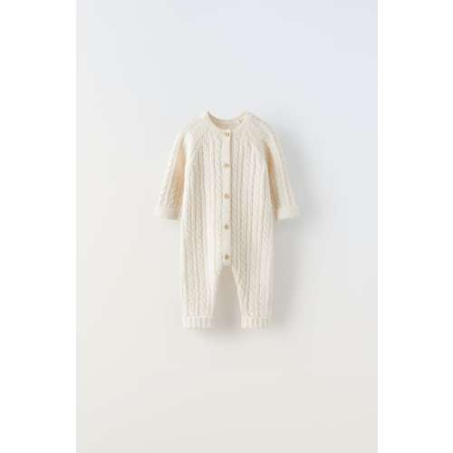CABLE KNIT JUMPSUIT