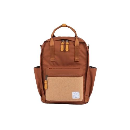 Elkin Sustainable Diaper Bag Backpack - Hazelnut