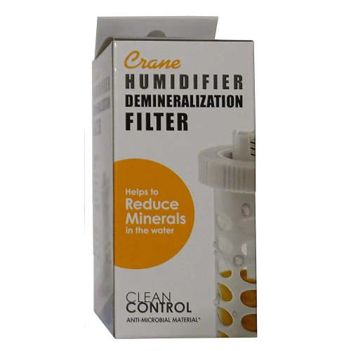Crane Baby Humidifier Demineralization Filter Cartridge Reduces white dust from hard water, White