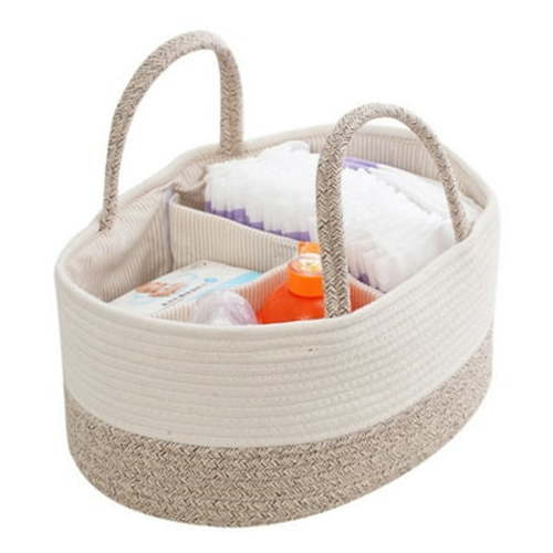 Stylish Diaper Organizer, Baby Diaper Caddy Organizer For Newborn Essentials, Portable Tote Bag, Gender-Neutral, Nordic Design, Ideal Baby Shower Gift