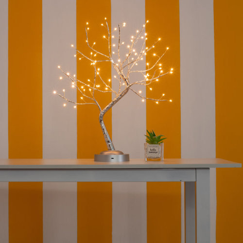 The Holiday Aisle® 20" Tabletop Tree Light LED Room Decoration & Reviews | Wayfair