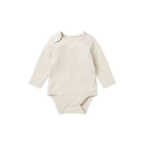 Unisex Ribbed Long Sleeve Bodysuit - Baby