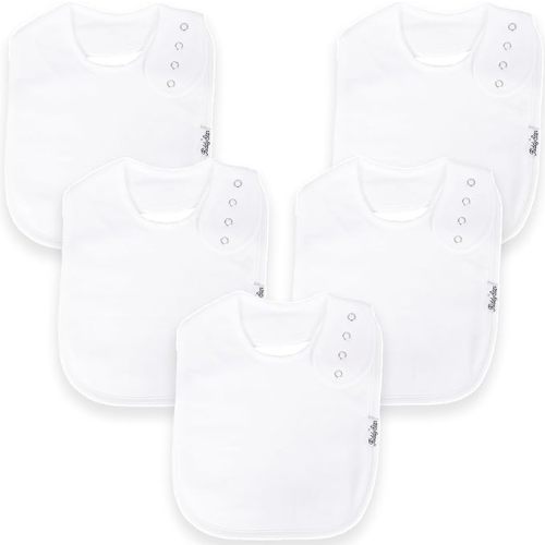 Toddler Bibs 5/8/10 Pack - Organic Cotton, Soft Absorbent Bandana Bibs for Teething, Drooling & Feeding Infants