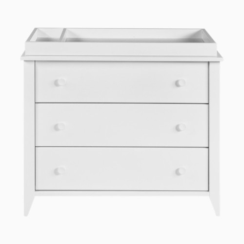 Sprout 3-Drawer Changer Dresser with Removable Changing Tray - White