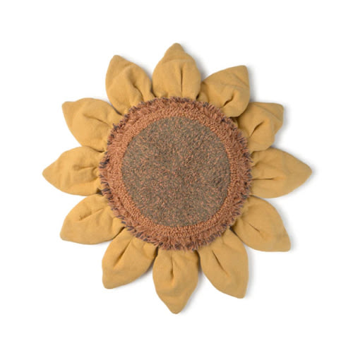 FLOOR CUSHION SUNFLOWER