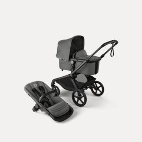 Desert tan Kangaroo Bugaboo single to double travel system