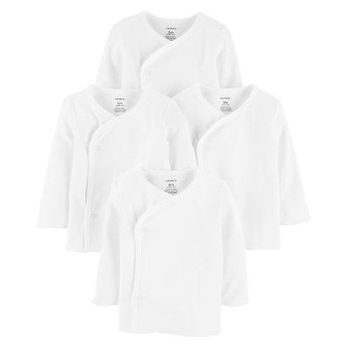 Baby Carter's 4-Pack Side-Snap Tees