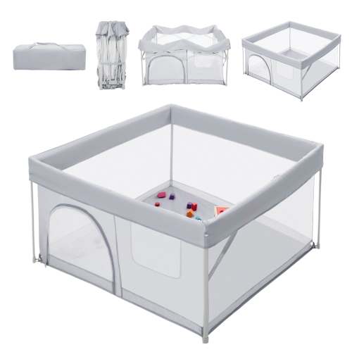 Babelio Baby Playpen – Quick Setup, Portable & ASTM Certified