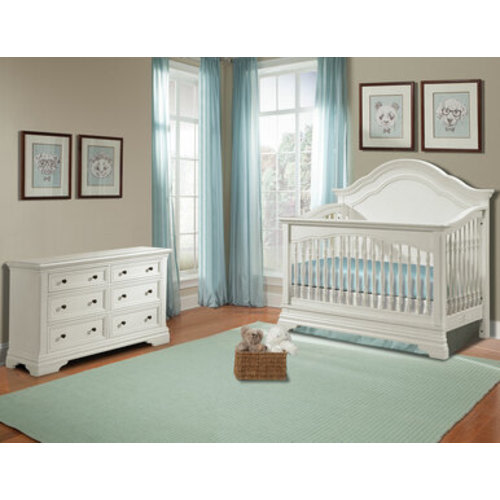 Stella Baby and Child Athena 2 Piece Nursery Set in Belgium Cream-1 - Bambi Baby Store