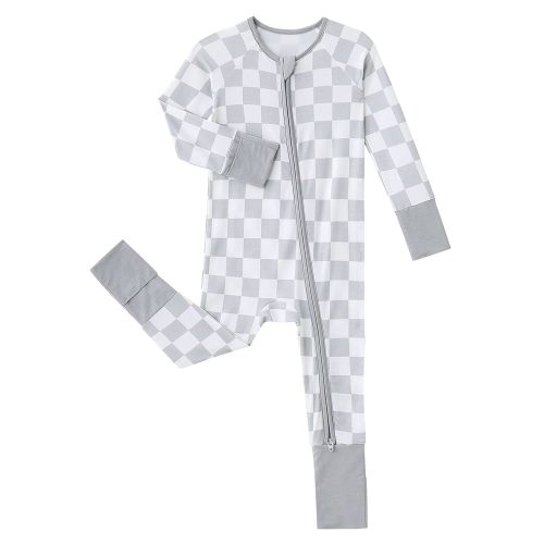 Baby Viscose from Bamboo Pajamas - Infant Boys Girls Footless Zippy Pjs Sleep 'N Play Clothes - One Piece Romper