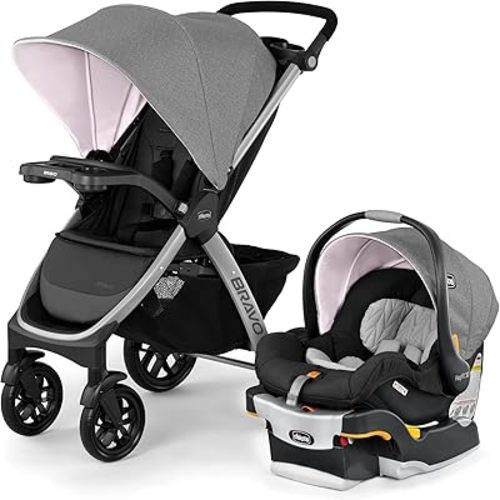 Chicco Bravo Trio Travel System - Ava | Grey