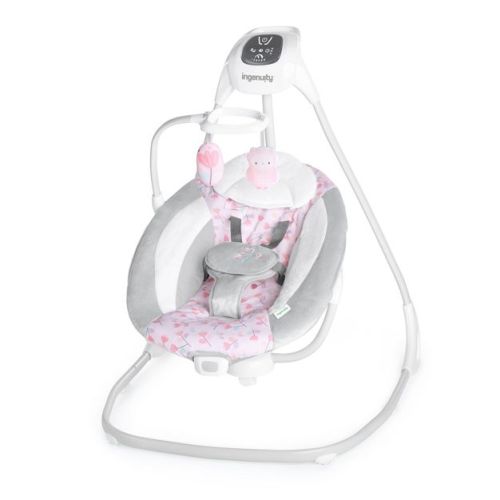 Ingenuity SimpleComfort Multi-Direction Compact Baby Swing with Vibrations - Cassidy