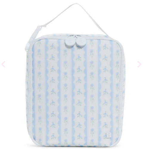 Blue Ribbon Floral Lunch Box