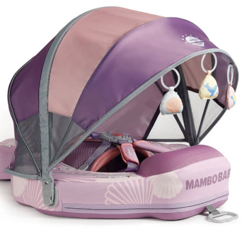 Mambobaby Float with Canopy and Tail Seashell