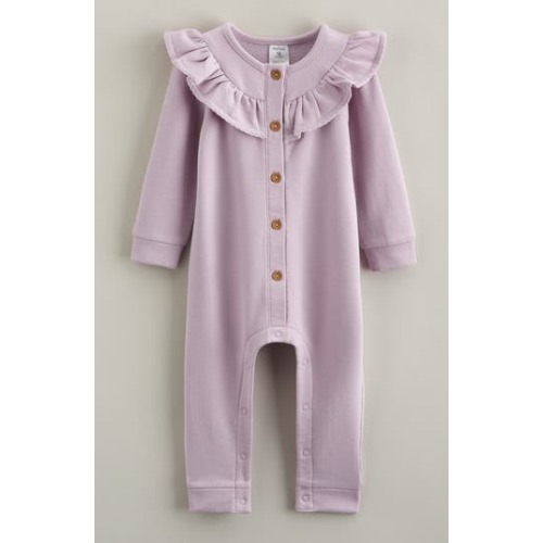 Ruffle Cozy Romper, 3M