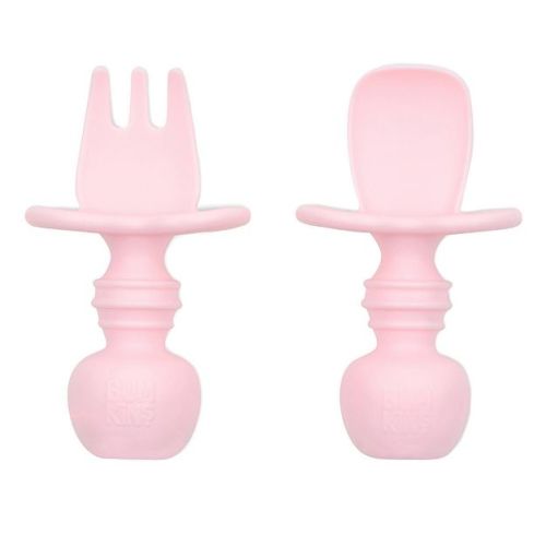 Bumkins Silicone Chewtensils - Purple