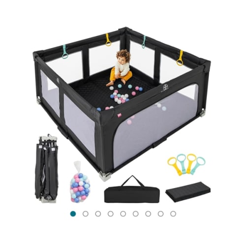 Amazon.com: INFANS: Baby Playpen