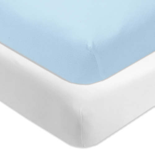 2-Pack Organic Cotton Fitted Crib Sheets | Honest Baby Clothing