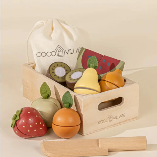 Wooden Fruits Play Set