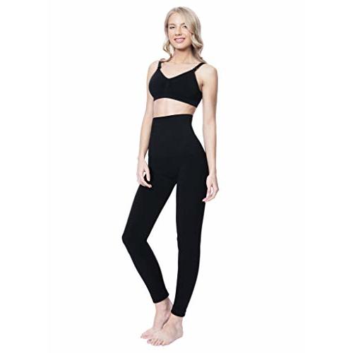 MOTHERS ESSENTIALS High Waist Tummy Compression Control Slimming Leggings