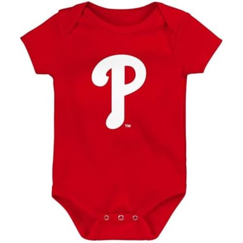 Outerstuff MLB Newborn & Infants 0-24 Months Official Primary Logo Creeper Bodysuit Romper