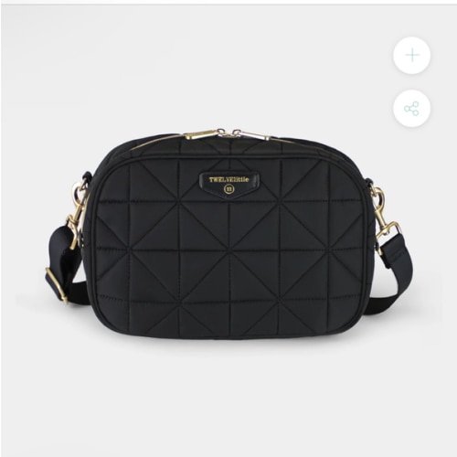 Diaper Bag Clutch in Black 3.0