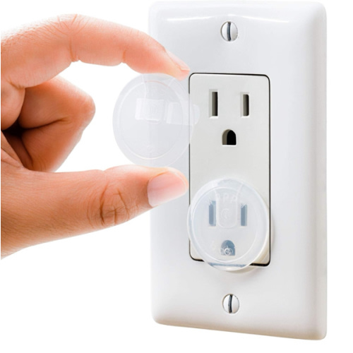 Clear Outlet Covers (50 Pack) Value Pack – Baby Safety Outlet Plug Covers – Durable & Steady – Child Proof Your Outlets Easily
