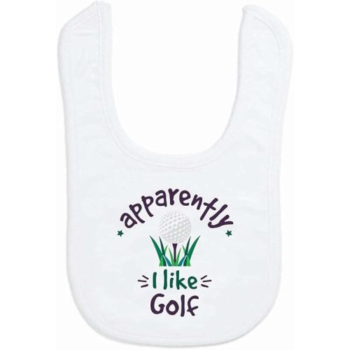 ChalkTalkSPORTS Golf Baby & Infant Bibs | Soft Microfiber Golfing Baby Bibs