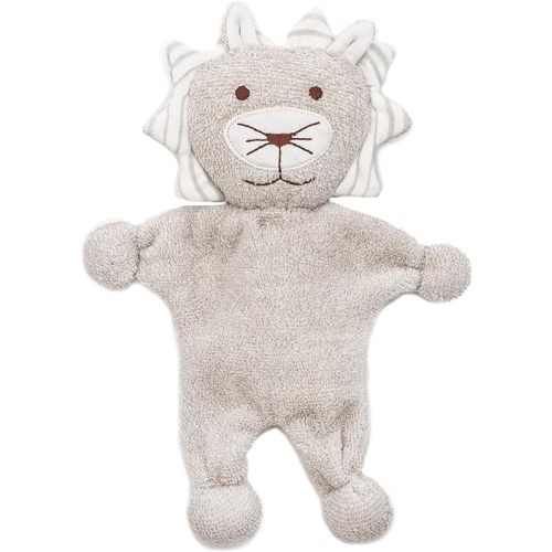 Under The Nile Unisex Baby Toy Lion Doll 8" Organic Cotton
