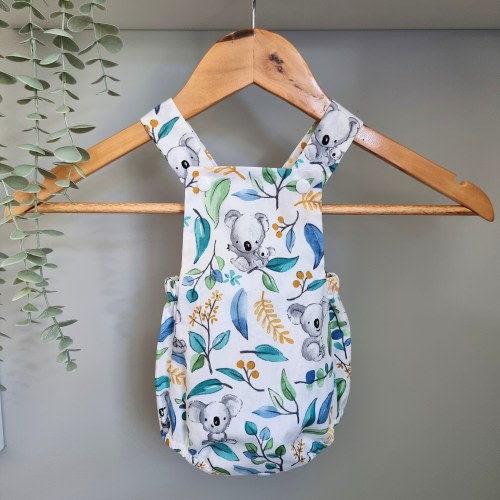 Koala Baby Romper, Australian Animal Theme, Koala Romper, Australian Baby Romper, Baby Shower Gift, Baby Girl, Baby Boy, Unisex Romper