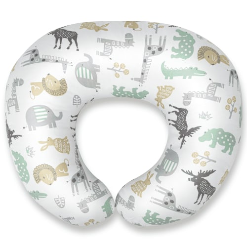 CshidWorld Nursing Pillow, Breast Feeding Pillows for Mom, Animals Soft Cover with Breathable Filling, Feeding Support Pillow for 0-12 Months, Multifunctional Support Cushion for Travel