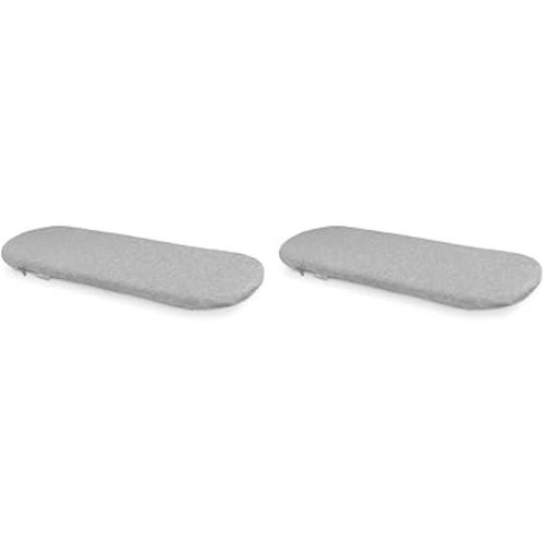UPPAbaby Mattress Cover for Bassinet -Light Grey (Pack of 2)