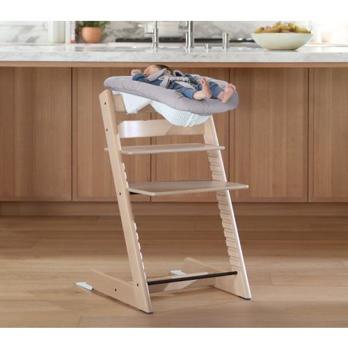Stokke® Tripp Trapp® High Chair², Cushion, Tray, & Newborn Set Bundle