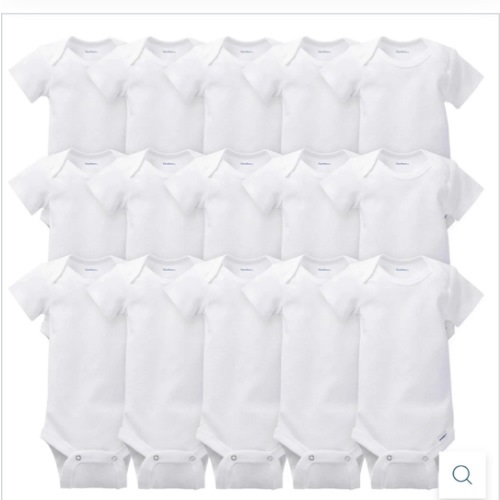 Baby Onesies® Bodysuits with Mitten Cuffs 6-Pack | Gerber Childrenswear
