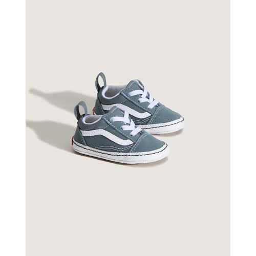 Infant Old Skool Crib Shoe in Stormy Weather Blue | Vans