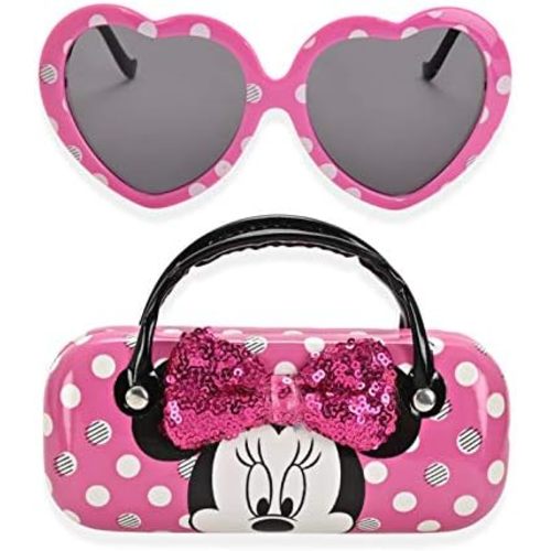 Minnie Mouse Girls Sunglasses for Kids Toddler Sunglasses with Kids Glasses Case