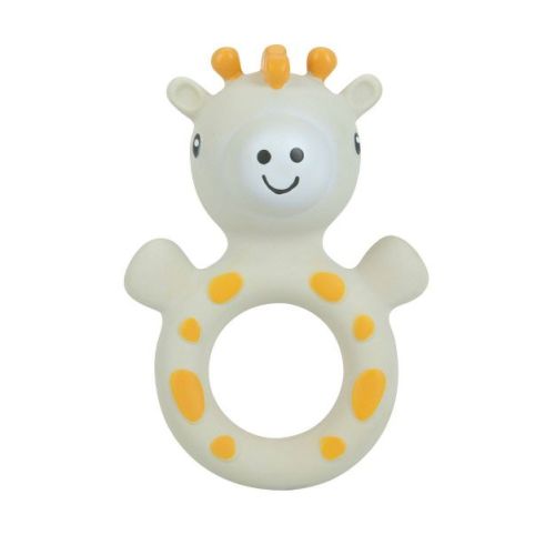 Nuby Natural Rubber Teether - Giraffe