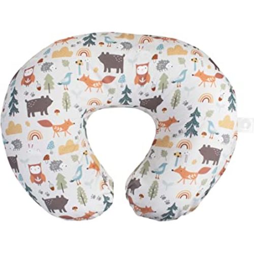 Boppy Nursing Pillow Cover, Spice Woodland, Cotton Blend, Fits the Original Support for Breastfeeding, Bottle Feeding and Bonding, Cover Only, Sold Separately