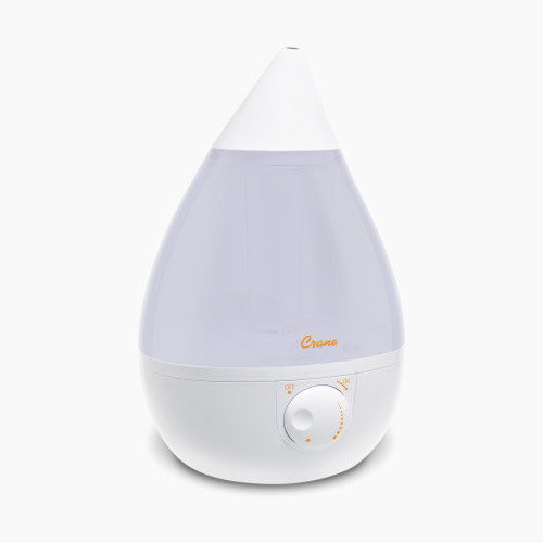 Crane Drop Ultrasonic Cool Mist Humidifier - 1 Gallon - White