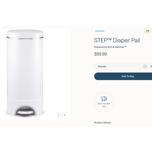STEP™ | Modern Design #1 In Odor Control | Munchkin