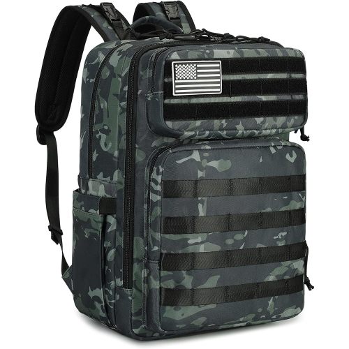Large Dad Diaper Bag Backpack, Tactical Style, Camouflage
