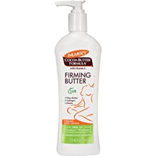 Amazon.com : Palmer's Cocoa Butter Formula with Vitamin E + Q10 Firming Butter Body Lotion, Postpartum Essentials Skin Care, Shea Butter, Collagen and Elastin, 10.6 Fl Oz : Beauty & Personal Care