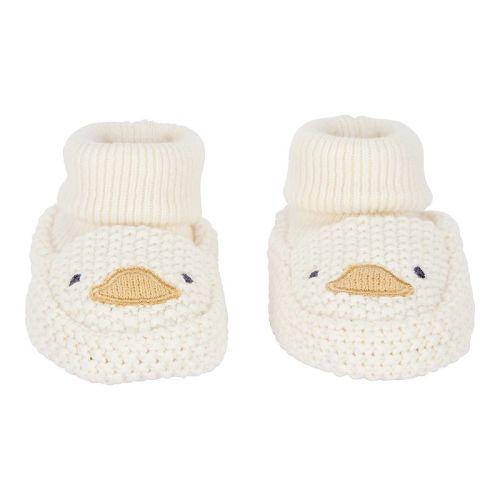 Baby Carter's Duck Crochet Booties