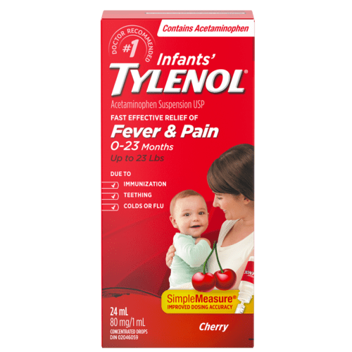 Tylenol Infants' Fever & Pain Suspension Drops Cherry