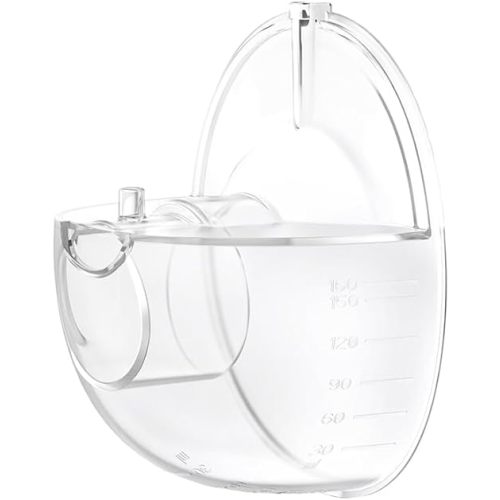 One Milk Collector Cup Only Compatible with Momcozy M5 Wearable Breast Pump Replacement Accessories, Not for Others