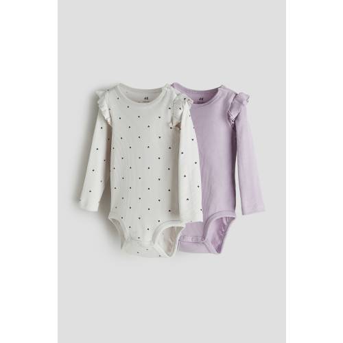 2-PACK LONG-SLEEVED BODYSUITS